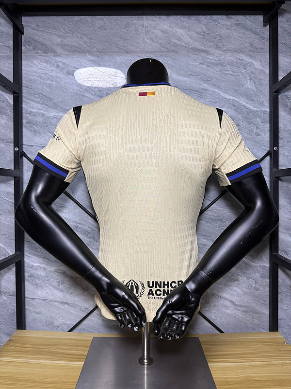 25-26 barcelona beige jersey