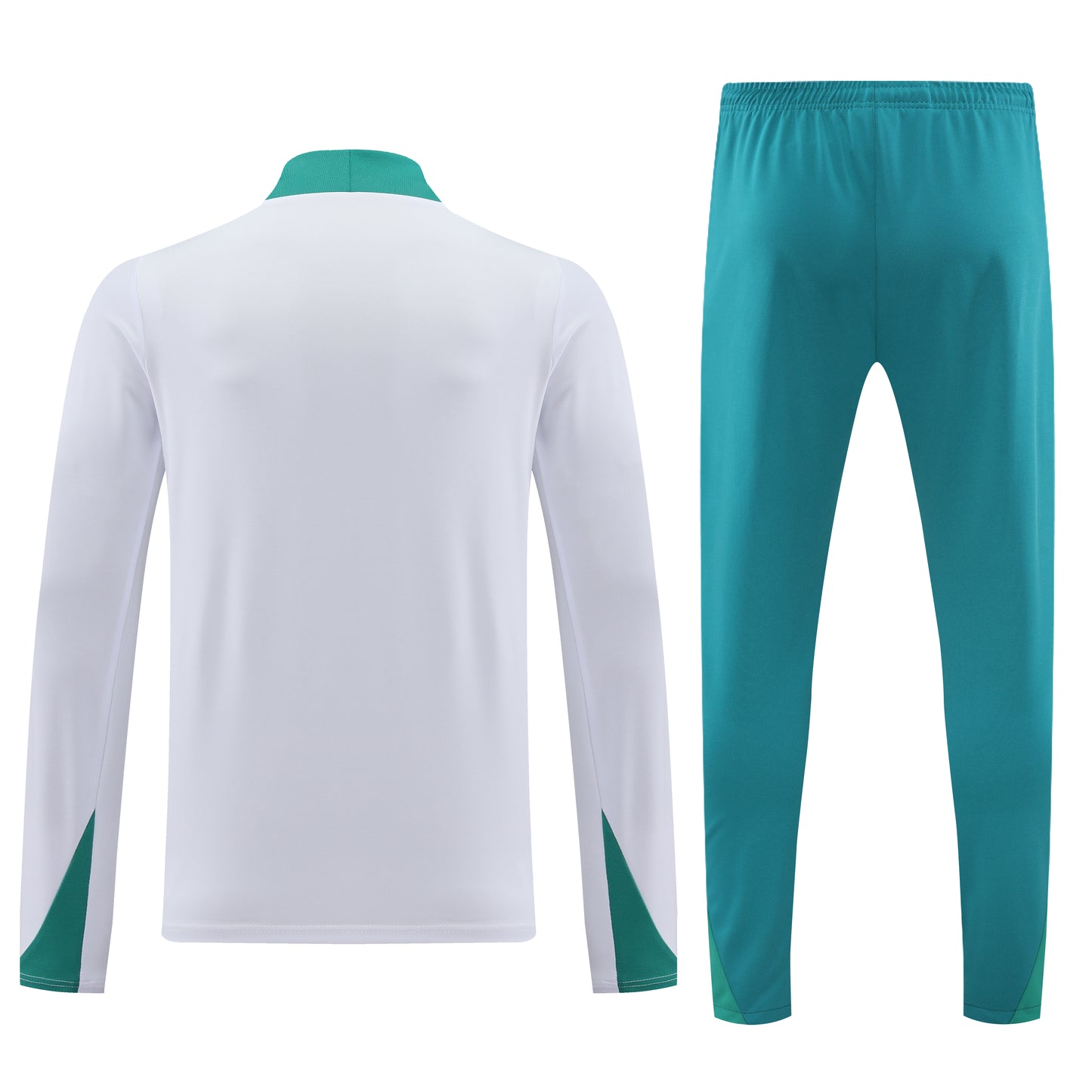 24-25 Portugal white with green half zip
