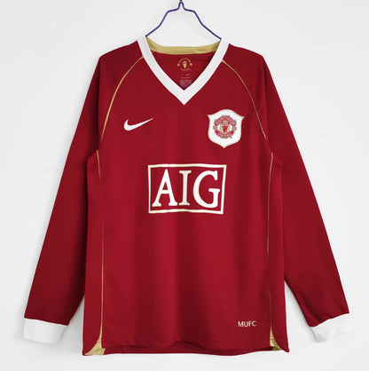 Manchester United 2006/07 Jersey (Long Sleeve)