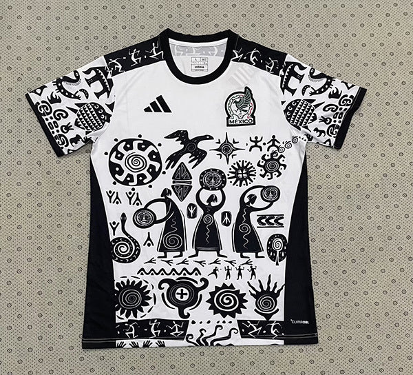 Mexico white with black promotion server shirt