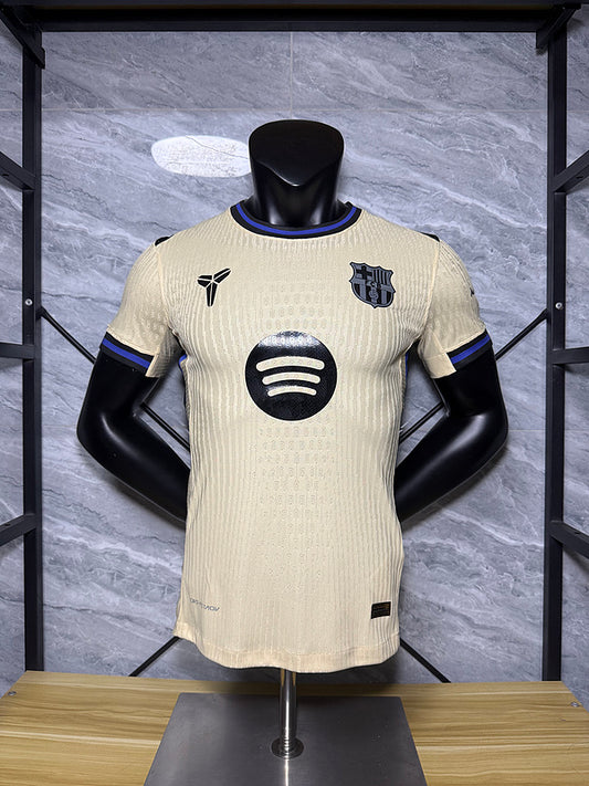 25-26 barcelona beige jersey