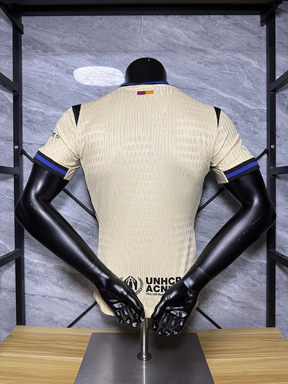 25-26 barcelona beige jersey