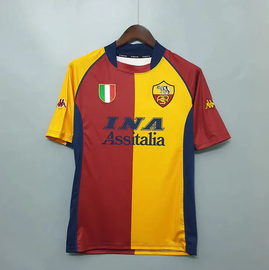 AS Roma 2000/01  Home Jersey