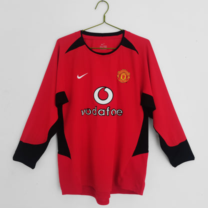 Manchester United  2002/03 Jersey (Long Sleeve)