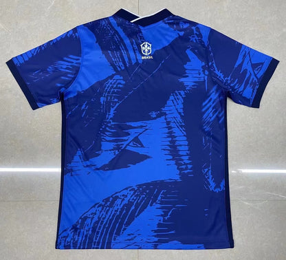 Brazil Customized Blue Jersey